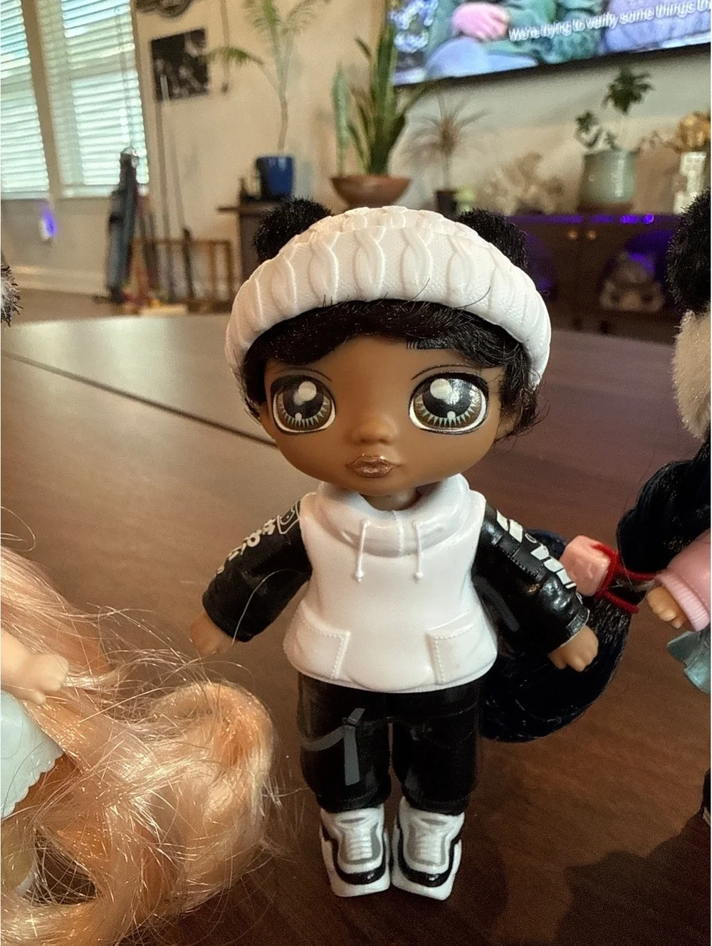 LOL Surprise OMG Doll Set of 3 with Animal Hats and Detailed Outfits